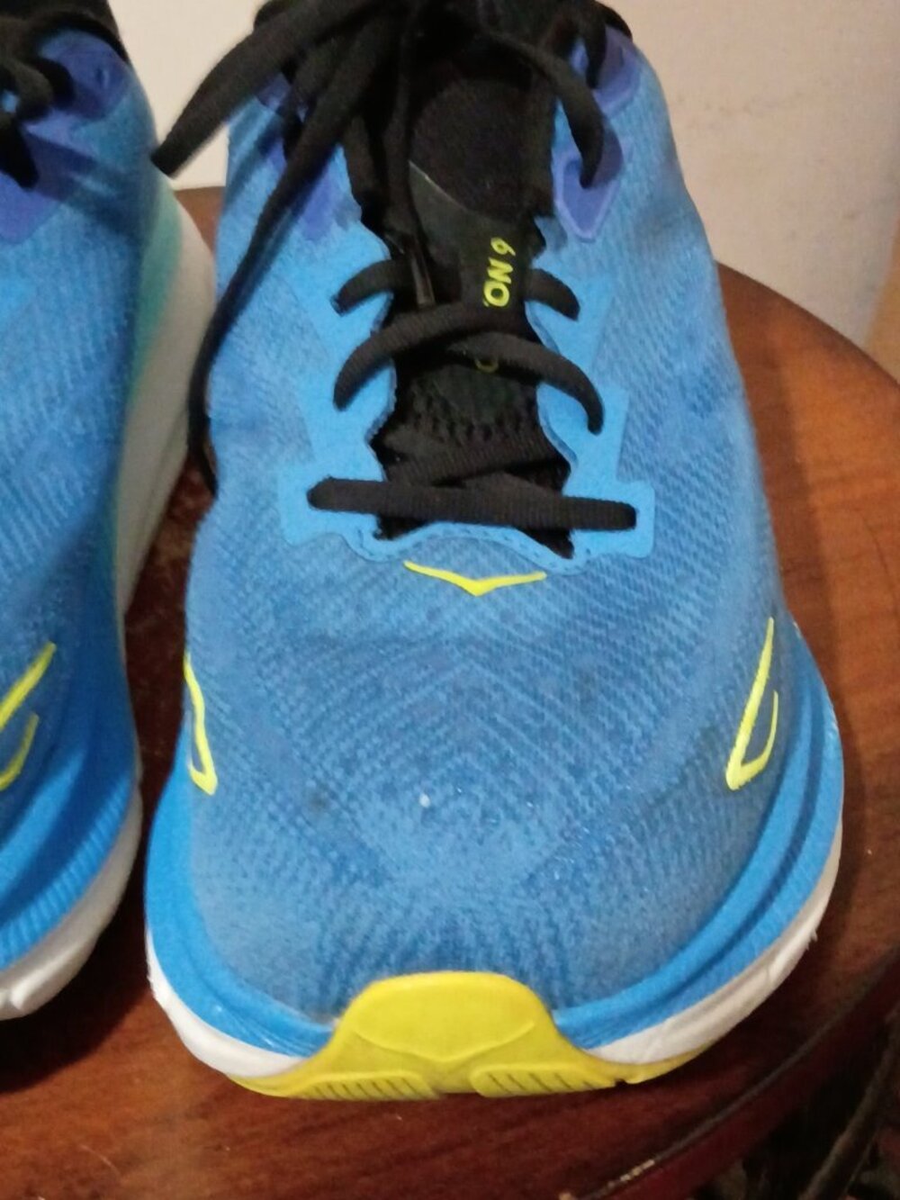 Hoka One One Clifton 9 Blue Cerise Running Shoes 1127895 VRTL Men’s Size 11.5D - Picture 9 of 14